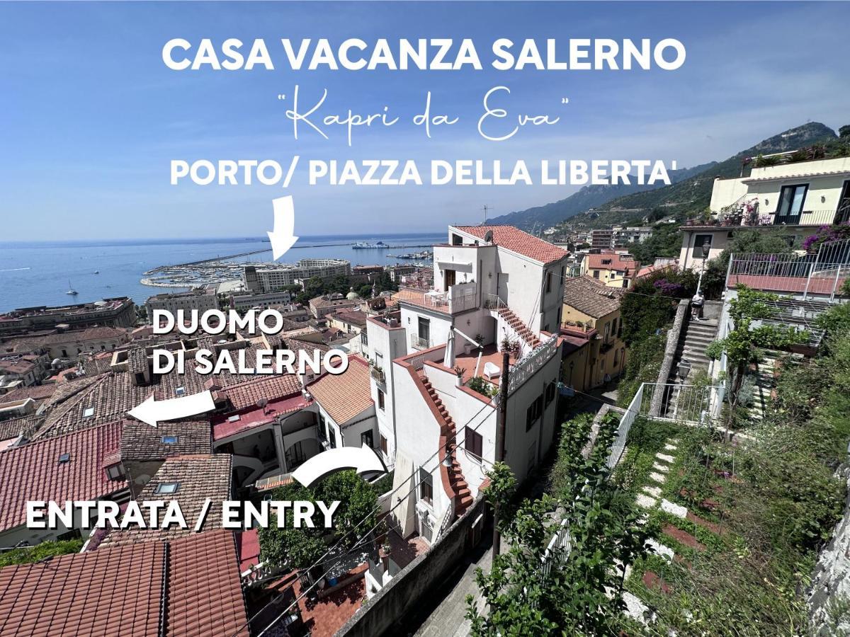 Casa "Kapri" Da Eva - Salerno Centro Con Self Check-In Apartman Kültér fotó